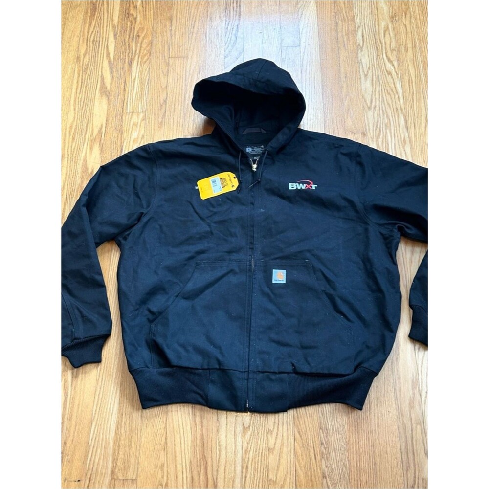 Men’s Carhartt Firm Duck Thermal Lined Loose Fit Active Jacket Black